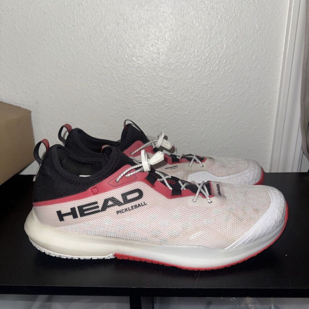 Head Motion Pro Pickleball Shoe Sneakers US Mens 12 EU 44 White